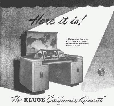 [ Really large, strange, old, ham radio ]