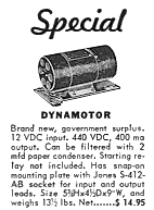 Dynamotor!